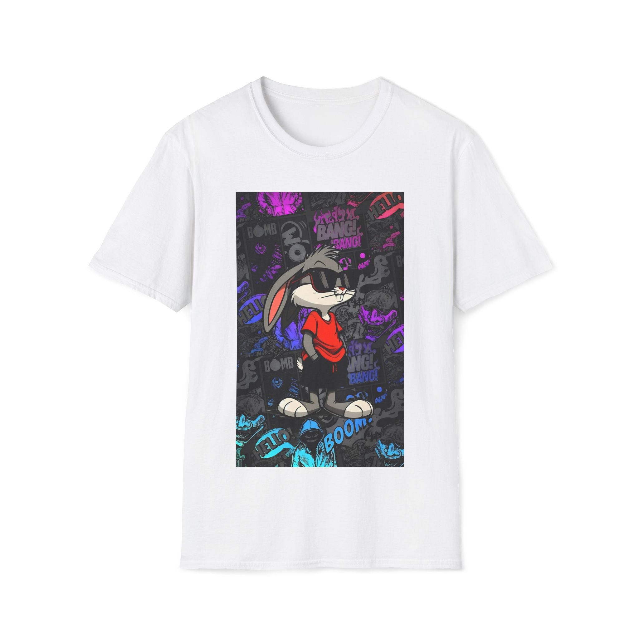 Anime Rabbit Meme Unisex T-Shirt